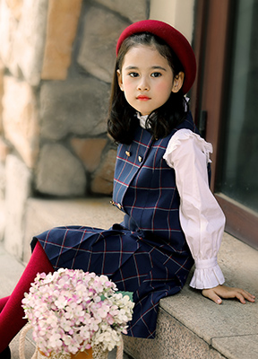 儿童模特-秋装外景拍摄