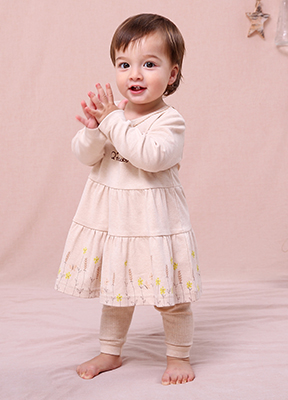 儿童模特- 婴装彩棉服饰拍摄