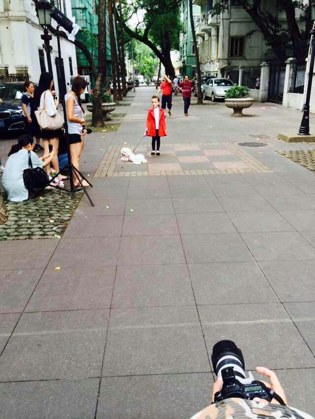 儿童模特外景拍摄