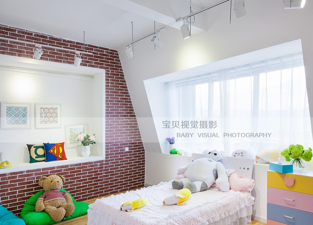 广州020电商摄影基地儿童卧室