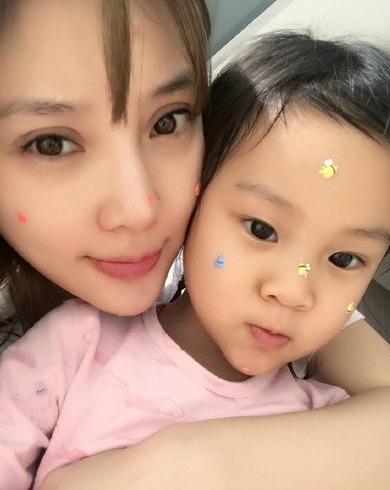 李小璐和甜馨