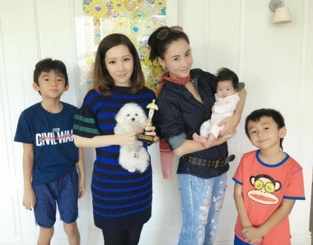 张柏芝和儿子