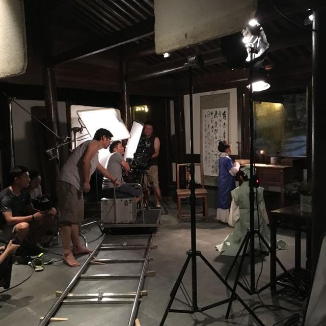 小戏骨拍摄现场