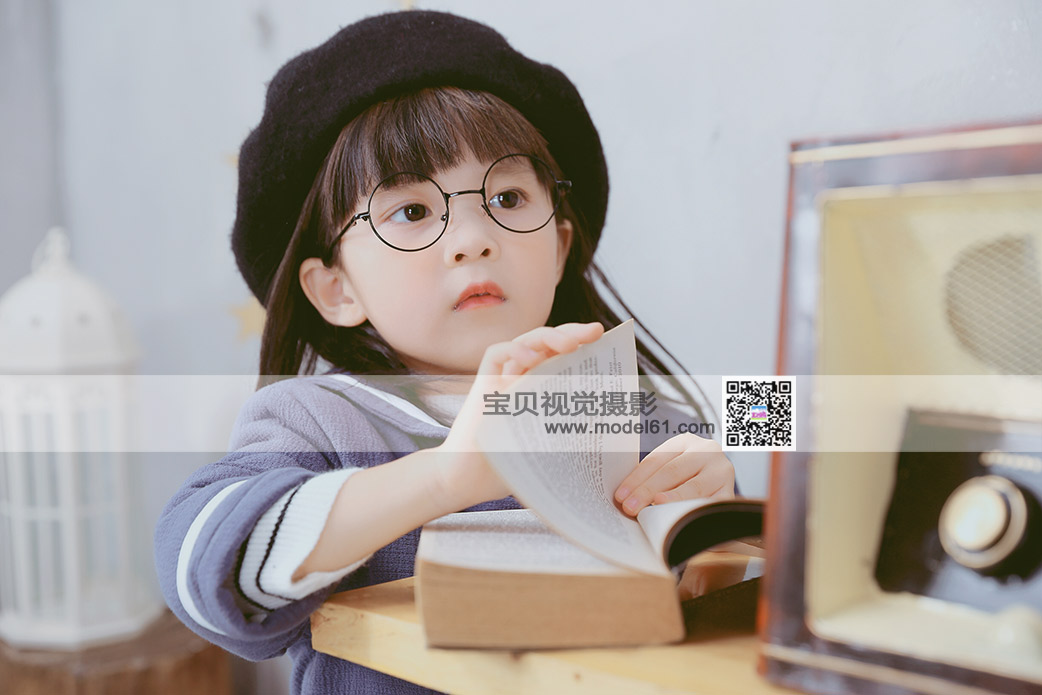 儿童模特特写